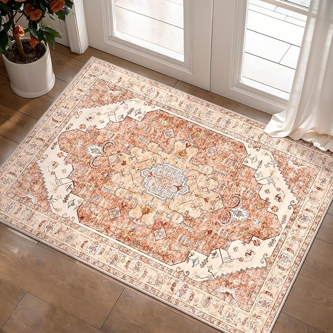 Tangsoo Vintage Rug 2x3 Washable by Tangsoo