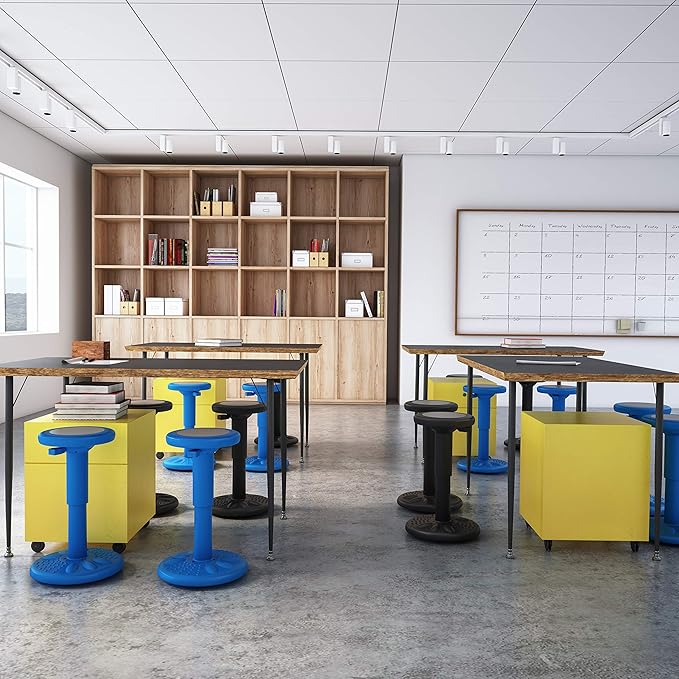 ActiveChairs Adjustable Wobble Chair, Flexible Classroom Seating improves Focus - Image 5