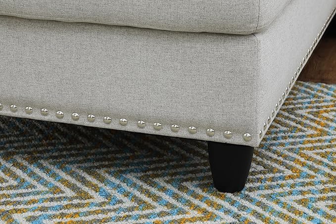 Ball & Cast 98" L Shaped Sectional Couch - Image 7