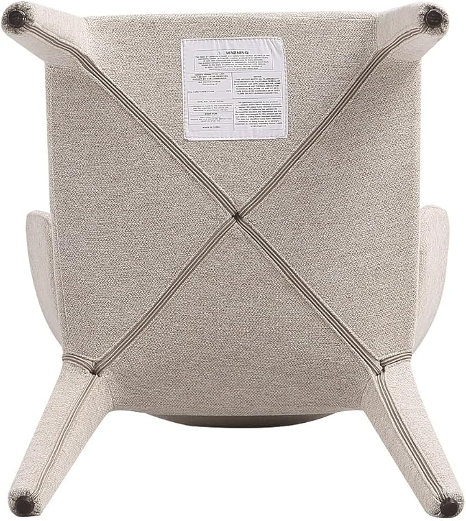 Manhattan Comfort Conrad Mid Century Modern Dining Chairs Woven Tweed - Image 10