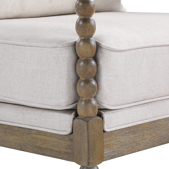OSP Home Furnishings Fletcher Spindle Accent Chair - Image 7