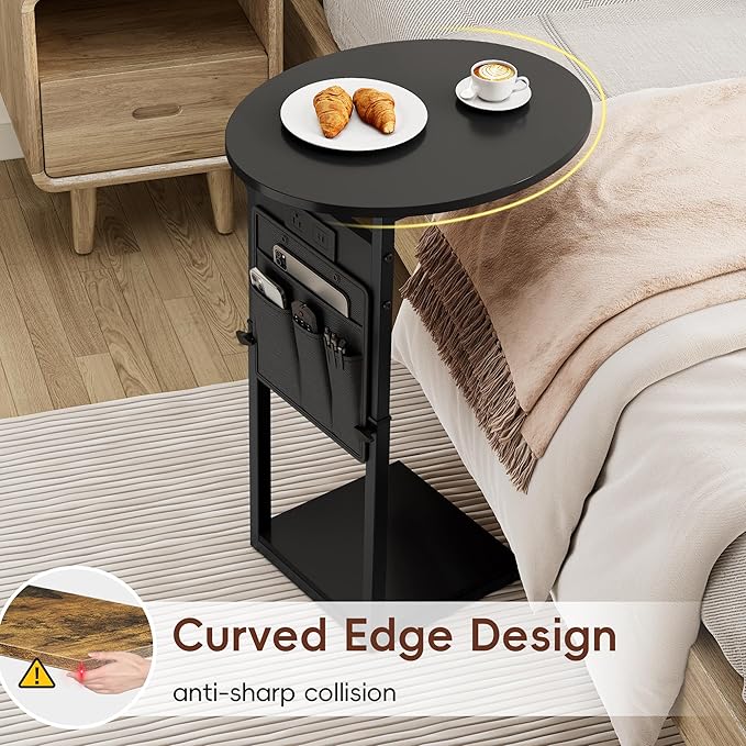 Vagusicc C Shaped End Table - Image 3
