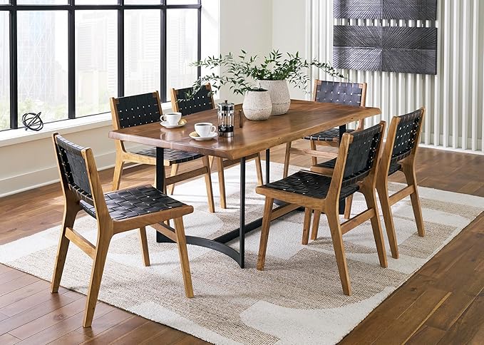 Signature Design by Ashley Fortmaine Contemporary Dining Table - Image 13