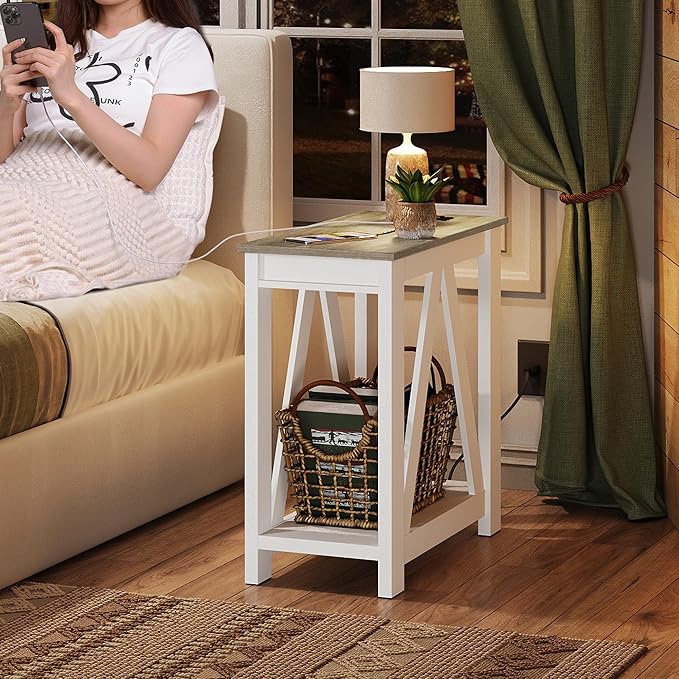 WLIVE End Tables Living Room Set of 2 - Image 6