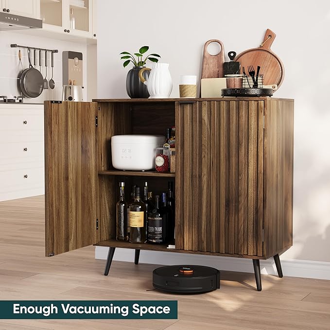 Semiocthome Walnut Buffet Cabinet - Image 3