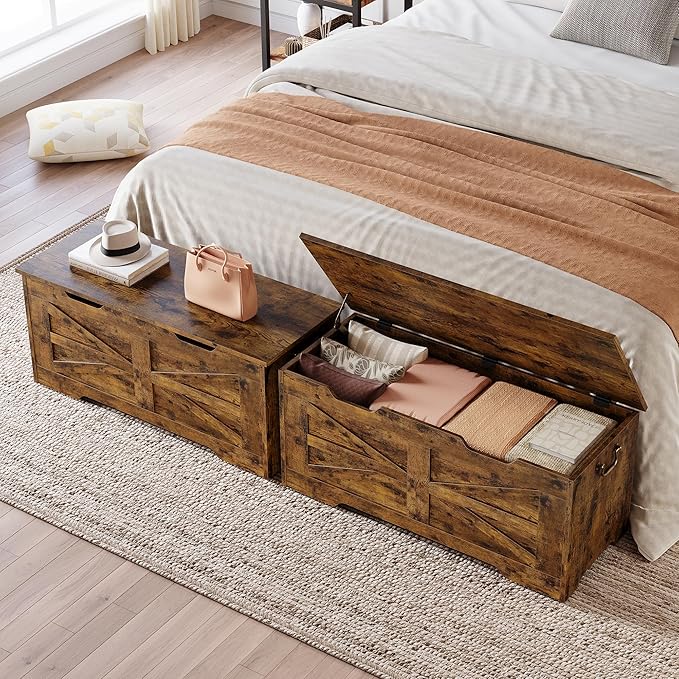GarveeHome 39.4" Storage Chest, Toy Chest - Image 4
