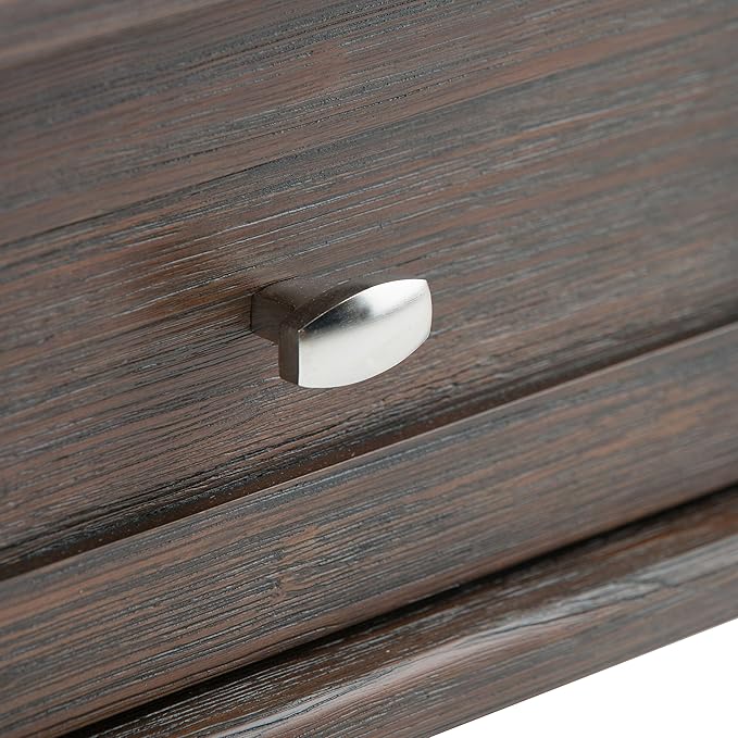 SIMPLIHOME Warm Shaker SOLID WOOD 20 inch Wide Rectangle Transitional End Side - Image 5