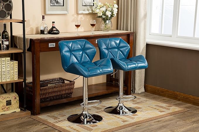 Roundhill Furniture Glasgow Contemporary Tufted Adjustable Height Hydraulic - Image 6