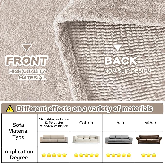 MYSKY HOME Sofa Cover, Couch Covers - Image 9