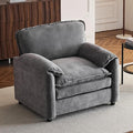 Ball & Cast 38" Oversized Chenille Lounge Chair, Reading Armchair by BallCast
