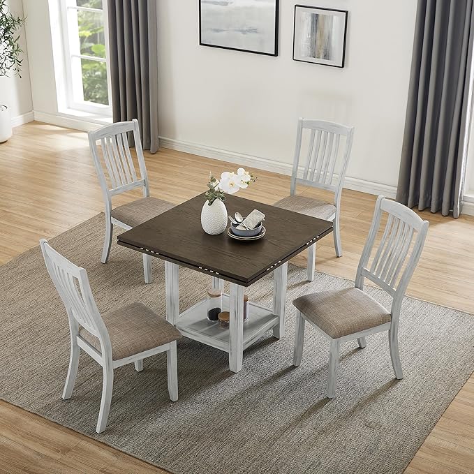 Ball & Cast 5 Pieces Dining Table Set - Image 6