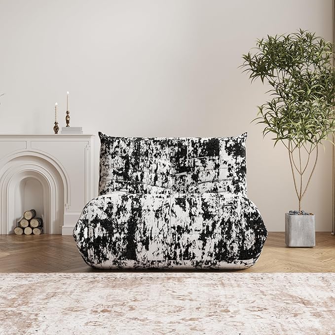 Bean Bag Chair, Fireside Chair Bean Bag Sofa Large Bean Bag Chair - Image 4