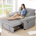 Vipbear 58" Convertible Sofa Bed, 3-in-1 Pull Out Sleeper Sofa by VipbearLiving