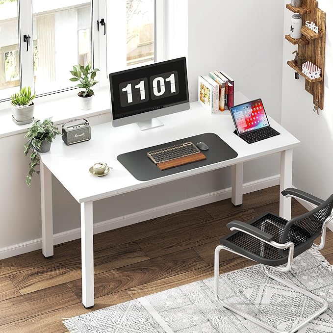 Need Computer Desk, 47 inch Home Office Desk, Modern Simple Style Home Office - Image 2