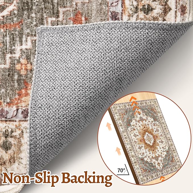 Tangsoo 2.6x8 Washable Runner Rug - Image 5