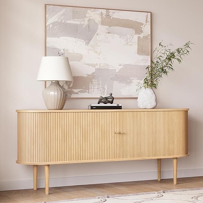 WERMO 71’’ Sideboard Storage Cabinet by WERMO