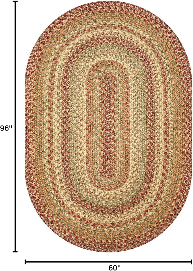 Homespice Harvest Premium Jute Braided Area Rug, Reversible, Natural Jute Yarn - Image 2