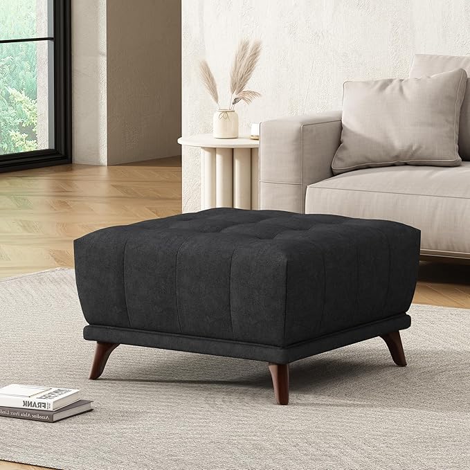 Christopher Knight Home Kinsley Square Ottoman Footstool, Ottoman Chair by ChristopherKnightHome