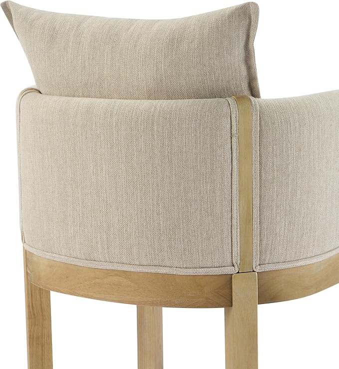 Christopher Knight Home Lucid Linen Upholstered Dining Chairs Set of 2 - Image 13