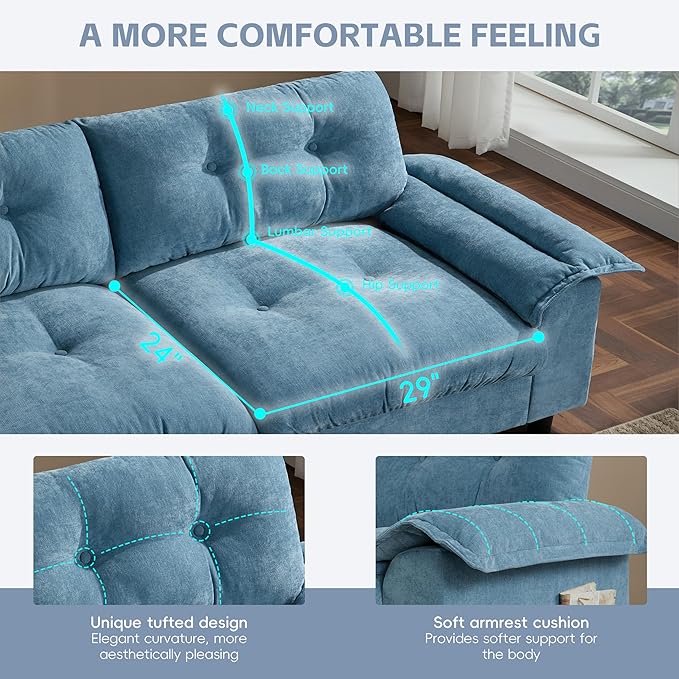 Mreax L-Shape Sectional Sofa - Image 5