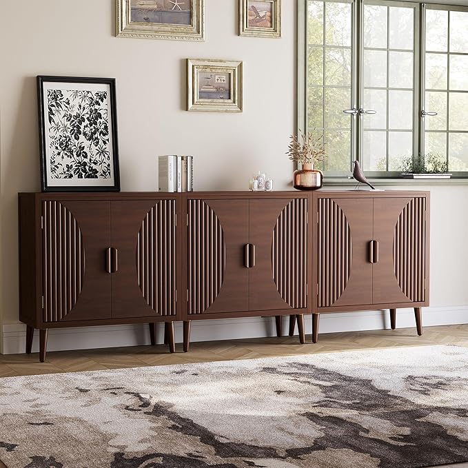 COSIEST Set of 3 30" Storage Sideboards - Image 7
