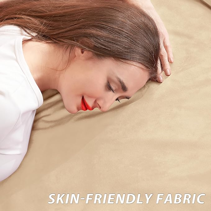 HABUTWAY XX-Large Bean Bag Chair: Giant 7' Memory Foam Furniture Bean Bag Chairs - Image 4