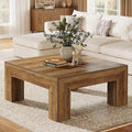 Tribesigns 39.4-Inch Square Coffee Table by Tribesigns