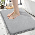 OLANLY Thick Memory Foam Bath Mat Rug 24x16, Extra Soft Absorbent Bathroom Rug by OLANLY