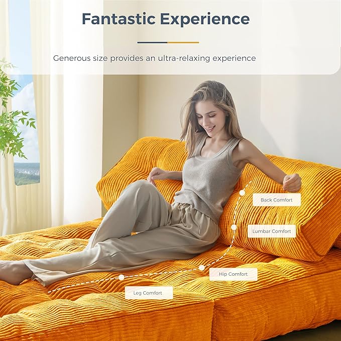 MAXYOYO Folding Sofa Bed, Convertible Sleeper Chair - Image 3