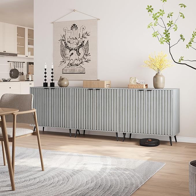 Semiocthome Gray Buffet Cabinet - Image 8