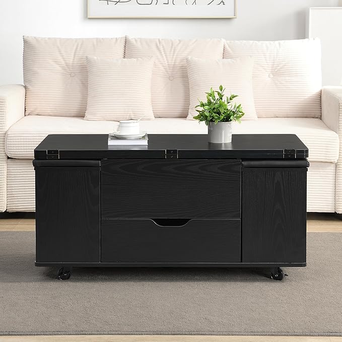 Merax Multi-Functional Lift-Top Coffee Table - Image 5
