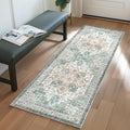 GENIMO 2x7 Runner Rugs for Hallway, Machine Washable Non Slip Vintage Rugs by GENIMO