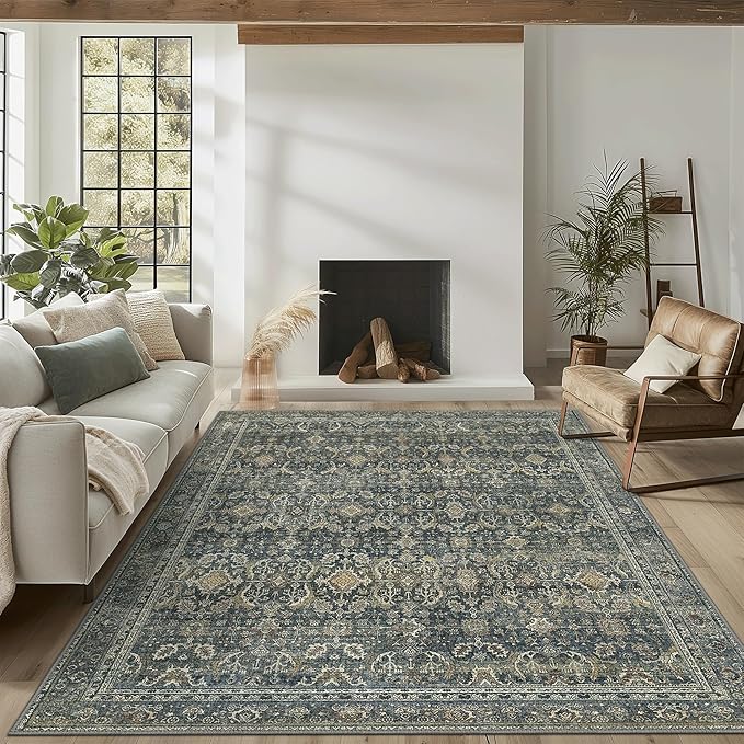 2X10 Area Rugs Machine Washable Rugs - Image 3