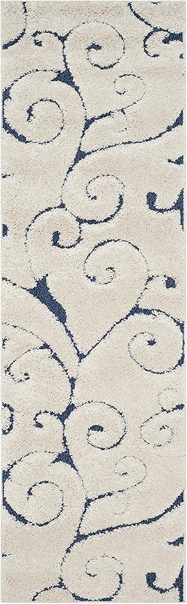 SAFAVIEH Florida Shag Collection Runner Rug - Image 2