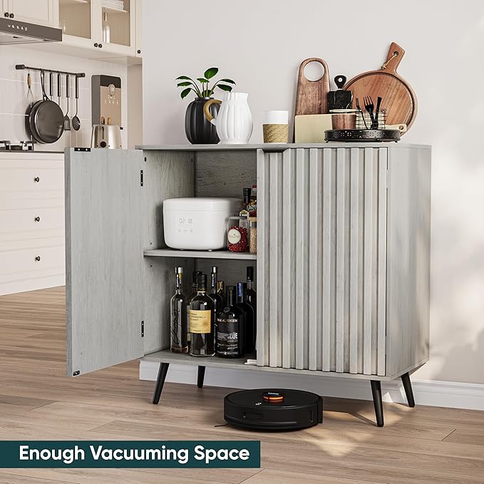 Semiocthome Gray Buffet Cabinet - Image 3