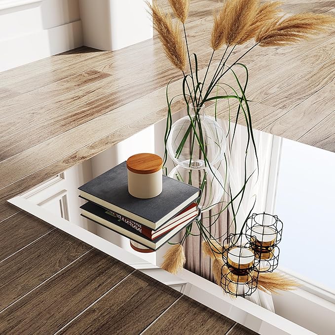 30x30 Frameless Mirror, Bathroom Vanity Mirror, Nano Glass Square Mirrors - Image 2
