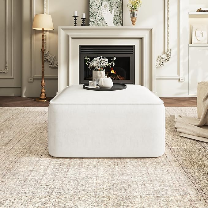 Christopher Knight Home Isa Velvet Ottoman Footstool, Square Pouf Poufee - Image 3