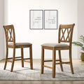 Roundhill Furniture Windvale Fabric Upholstered Counter Height Dining Chairs by RoundhillFurniture