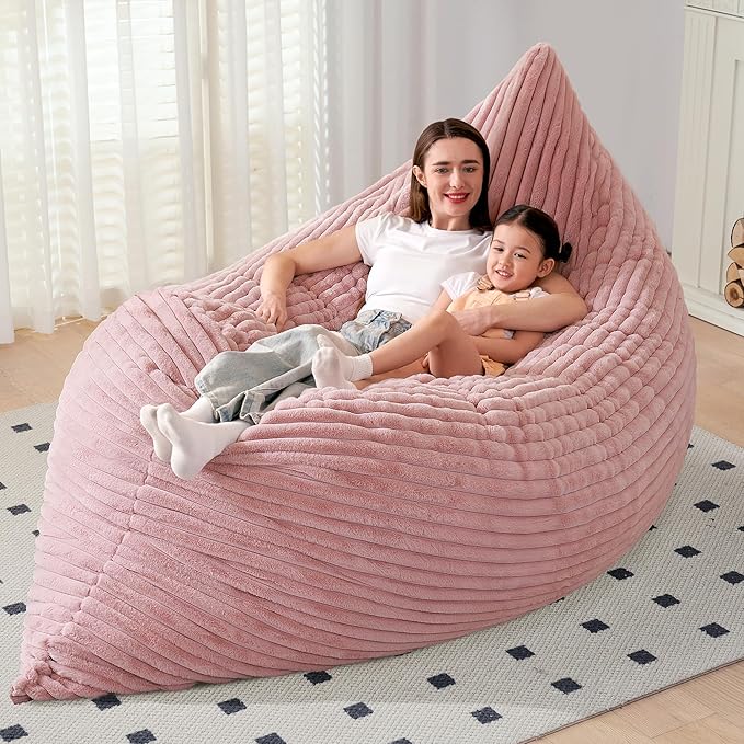 HABUTWAY 4-in-1 Bean Bag Chair, Convertible Chair - Image 3