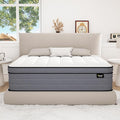 Queen Mattress, 12 Inch Hybrid Queen Size Mattresses in a Box by AyeawoHybridMattress