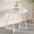 VECELO Round Dining Room Table by VECELO