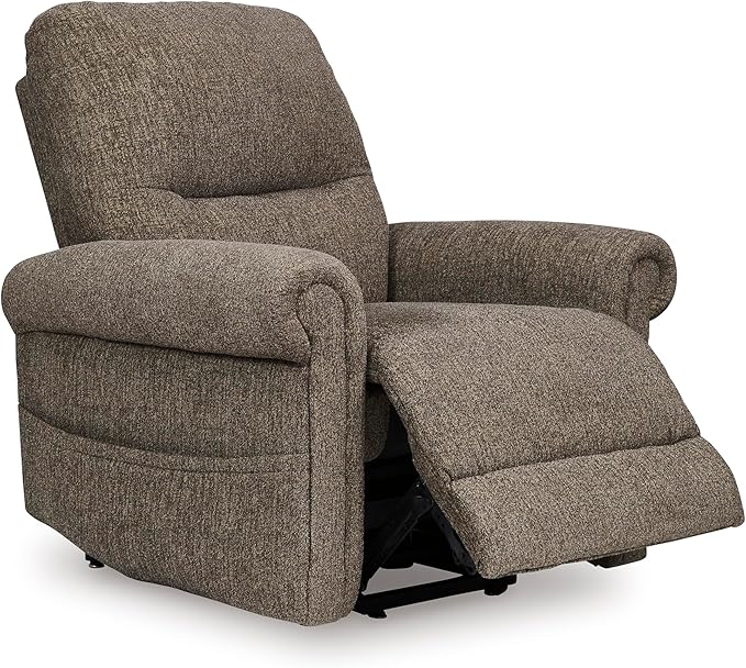 Signature Design by Ashley Aureta Classic Stain Resistant Power Lift Recliner - Image 9