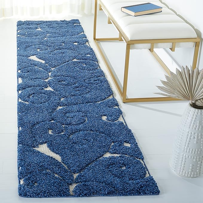 SAFAVIEH Florida Shag Collection Runner Rug by SAFAVIEH
