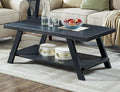 Roundhill Furniture Athens Contemporary Replicated Wood Shelf Coffee Table in by RoundhillFurniture