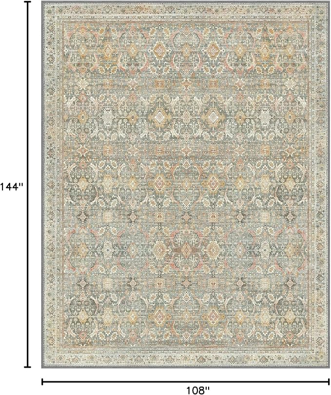 9X12 Area Rugs Machine Washable Rugs - Image 2