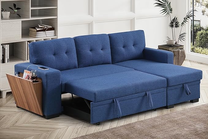 Devion Furniture Maison 4-in-1 Convertible L Shaped Couch by DevionFurniture