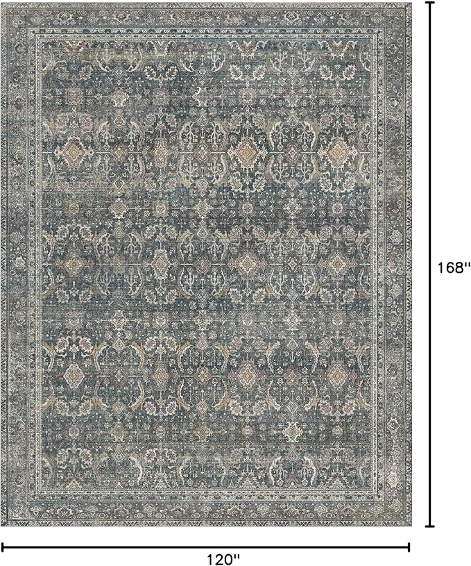 10X14 Area Rugs Machine Washable Rugs - Image 2