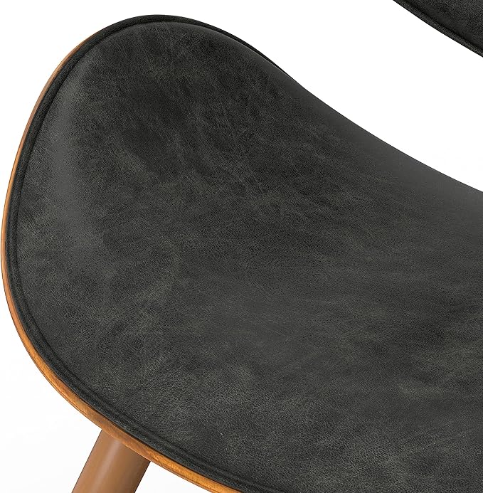 SIMPLIHOME Marana Dining Chair in Distressed Slate Grey Vegan Leather, 20.7 x - Image 4
