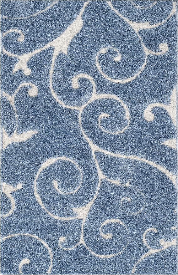 SAFAVIEH Florida Shag Collection Accent Rug by SAFAVIEH