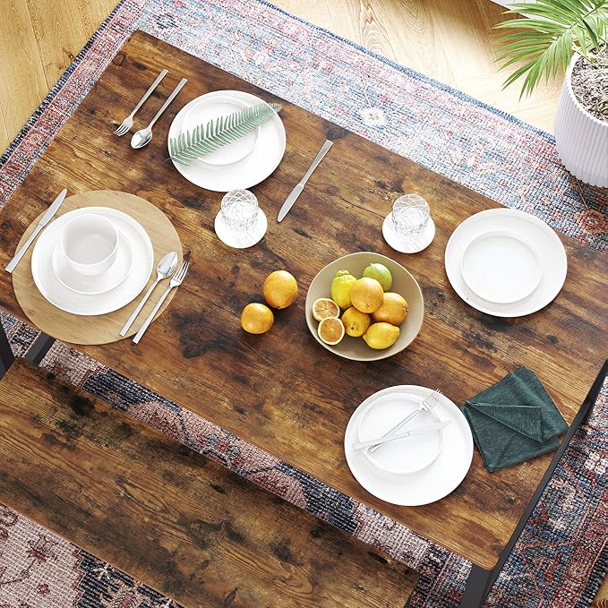 VASAGLE 47 Inches Dining Room Table - Image 5